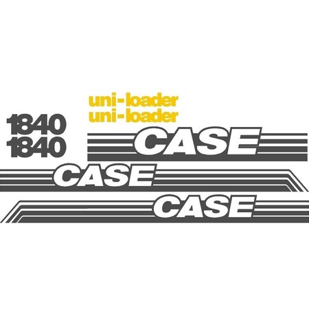Aftermarket Decal Set CASE1840NSDECALSET